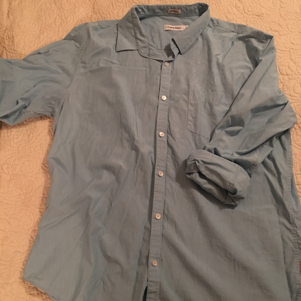Calvin Klein Button up Long Sleeve XL